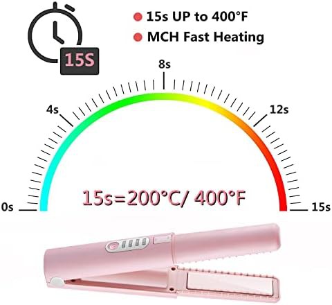 Rechargeable cordless straightener for women — photo 4