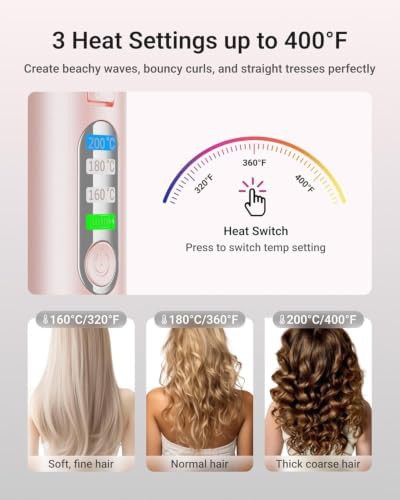 Rechargeable cordless straightener for women — photo 5