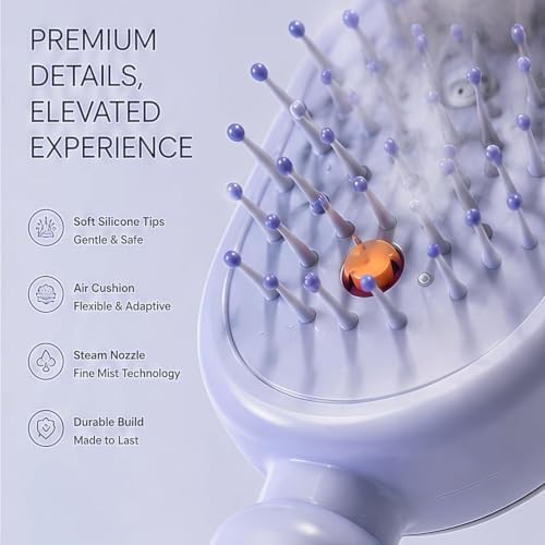 Electric steam air cushion straightening comb — photo 4