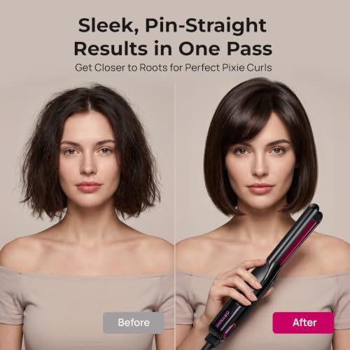 Pink half inch pencil flat iron — photo 3