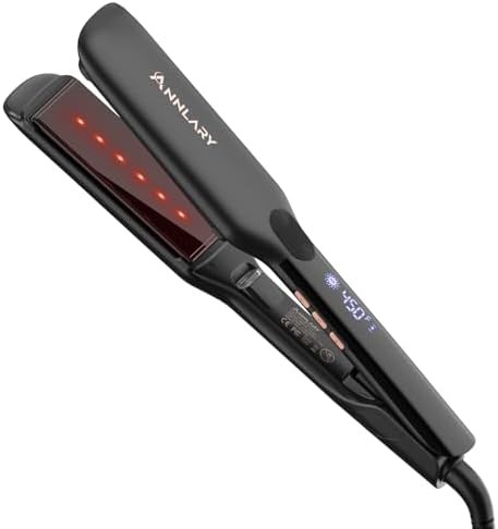 Wide ceramic infrared and ionic iron