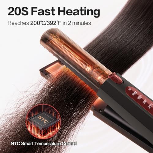 Cordless portable travel flat iron — photo 4