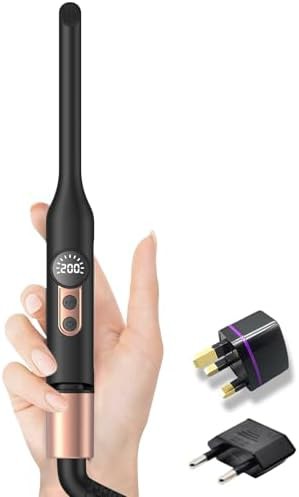 Rose gold mini pencil flat iron