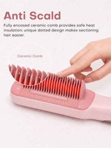 AraSyleon steam hair straightening comb — photo 4