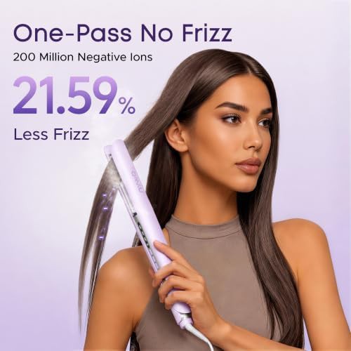 Cool mist steam hair straightener — photo 5