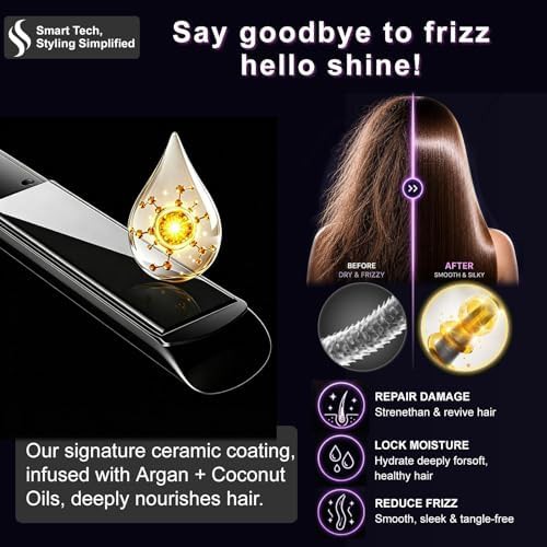 Ceramic dual voltage hair styler — photo 3