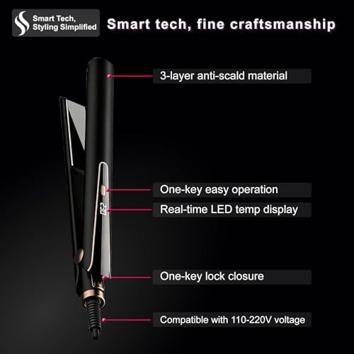Ceramic dual voltage hair styler — photo 5
