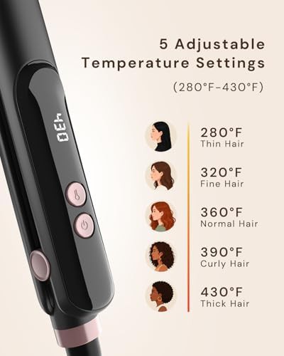 Mini portable travel iron with digital display — photo 5