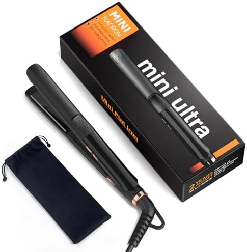 Pencil thin mini ceramic flat iron