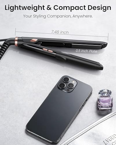 Pencil thin mini ceramic flat iron — photo 4