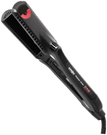 Premium infrared black titanium flat iron
