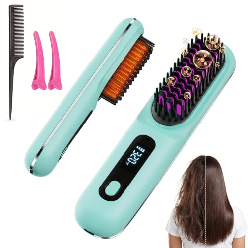 2026 Upgraded Cordless Straightening Brush